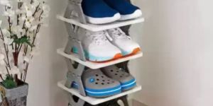 Plastic Shoes Rack
