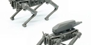Armed Robot Dog&RQ-20 UAV Set