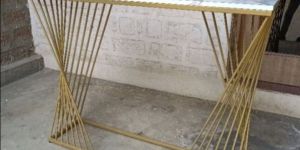 Iron Metal Console Table