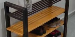 Wooden Shoes Rack