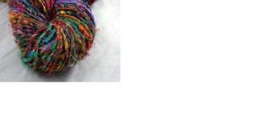 Multicolored Sari Silk Yarn