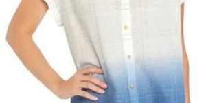 Ladies Printed Cotton Shirt