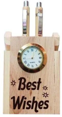 Wooden Table Clock