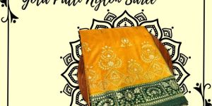 Gota Patti Work Nylon Saree