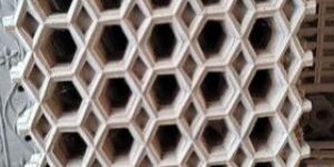 White RCC Concrete Grill