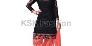 Embroidered Patiala Salwar Suit