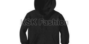 Kids Plain Casual Wear Hoodie