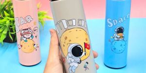 Stainless Steel Kids Printed Water Bottle