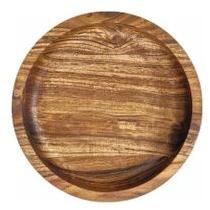 Wood Round Bowl