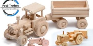 Wooden Tractor Toy