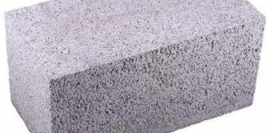 Grey Rectangular Cement Brick