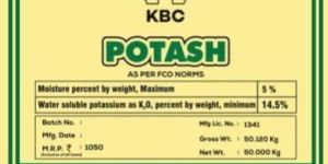 KBC Potash Fertilizer