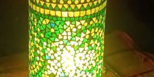 DECORATIVE BRASS HANGING LAMP