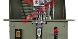 Double Channel Eyelet Punching Machine
