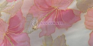 Organza Digital Printed Fabric