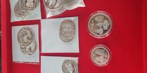 Lakshmi Ganesh Silver Coin