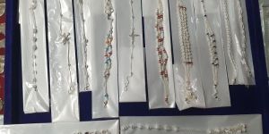 Ladies Silver Fancy Bracelet