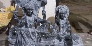 Marble Laxmi Narayan Statue