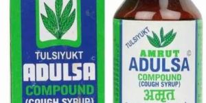 100 Ml Amrut Adulsa Syrup