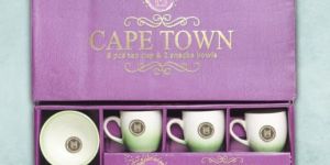 Cape Town 6 Piece Tea Cup Set
