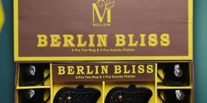 Coconut Delight 4 Piece Ice Cream Cup Set