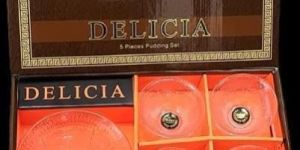 Delicia 5 Piece Glass Bowl Set