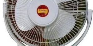 12 Inch White Table Fan