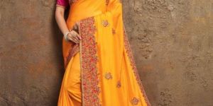 Customized Embroidery Saree Designing Service