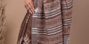 Designer Linen Saree