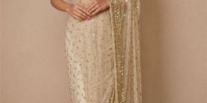 Heavy Work Net Saree