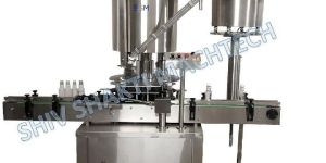 Four Head Screw Capping Machine