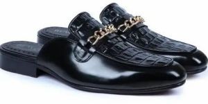 Mens Leather Half Shoes