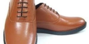 Mens Leather Police Shoes