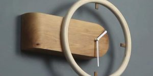 Wooden Wall Clock