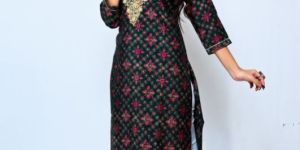 Rayon Embroidery Kurti