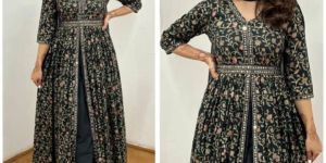 Fancy Elegant Embroidery Kurta with Dupatta Set