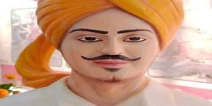 Fiberglass Bhagat Singh Statue