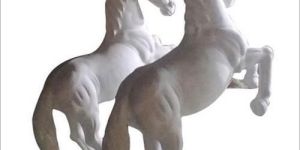 Horse Fiber Statue