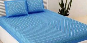 Beautiful Cotton Printed Bedsheet with Pillow Covers