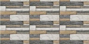 Printed Ceramic Front Elevation Wall Tile