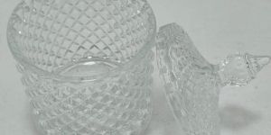 Empty Glass Candle Jars