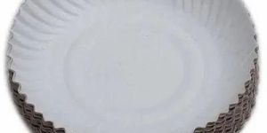 Plain Round 8 Inch Duplex Paper Plate