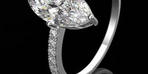2 Carat Moissanite Diamond Ring