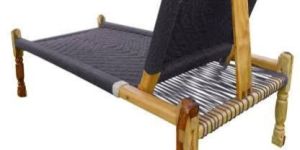 Cotton Rope Knitted Sunbed Charpai