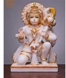Marble Hanuman Ji Statue