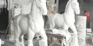 Marble Horse Statue