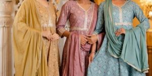 Pure Cotton Anarkali Suit Sets