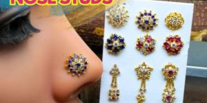 Gold plated Nose Rings studs.