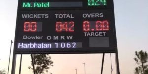 Cricket LED Score Board