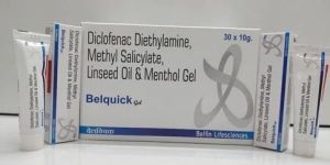 Dictolenac Dietbylamine, Meanyl Salicylate, Linseed Oil & Menthol Gel